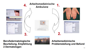 Berufsteledermatologie
