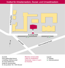 Wegeplan IfASUM St.-Georg-Str.108